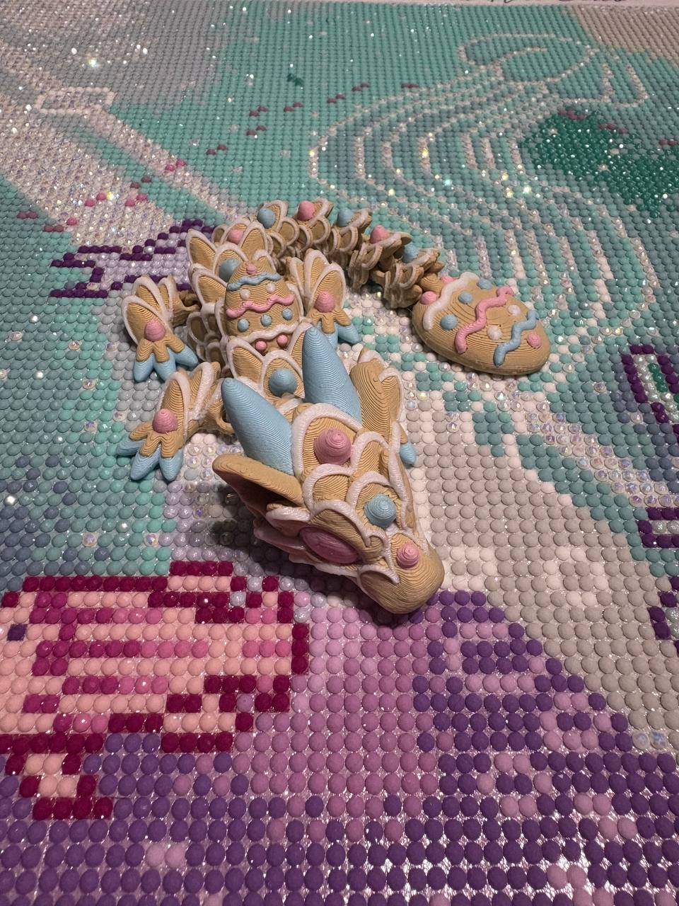 Easter Cookie Dragon Box - 2 Dragon Trays and Easter Cookie Dragon Painter Mate!