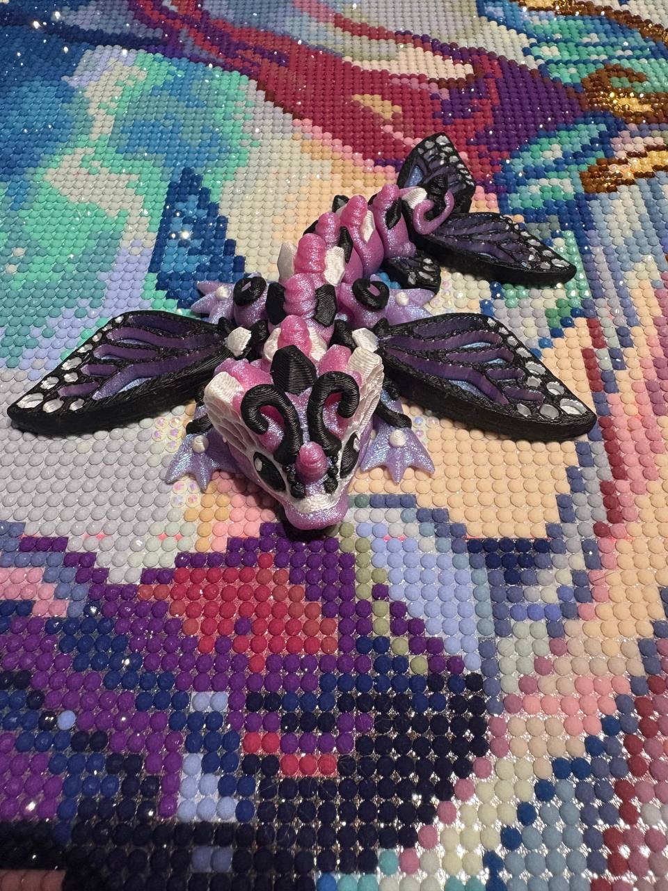 Tiny Butterfly Dragon Tray Box - 2 Dragon Trays and Tiny Butterfly Dragon Painter Paint!