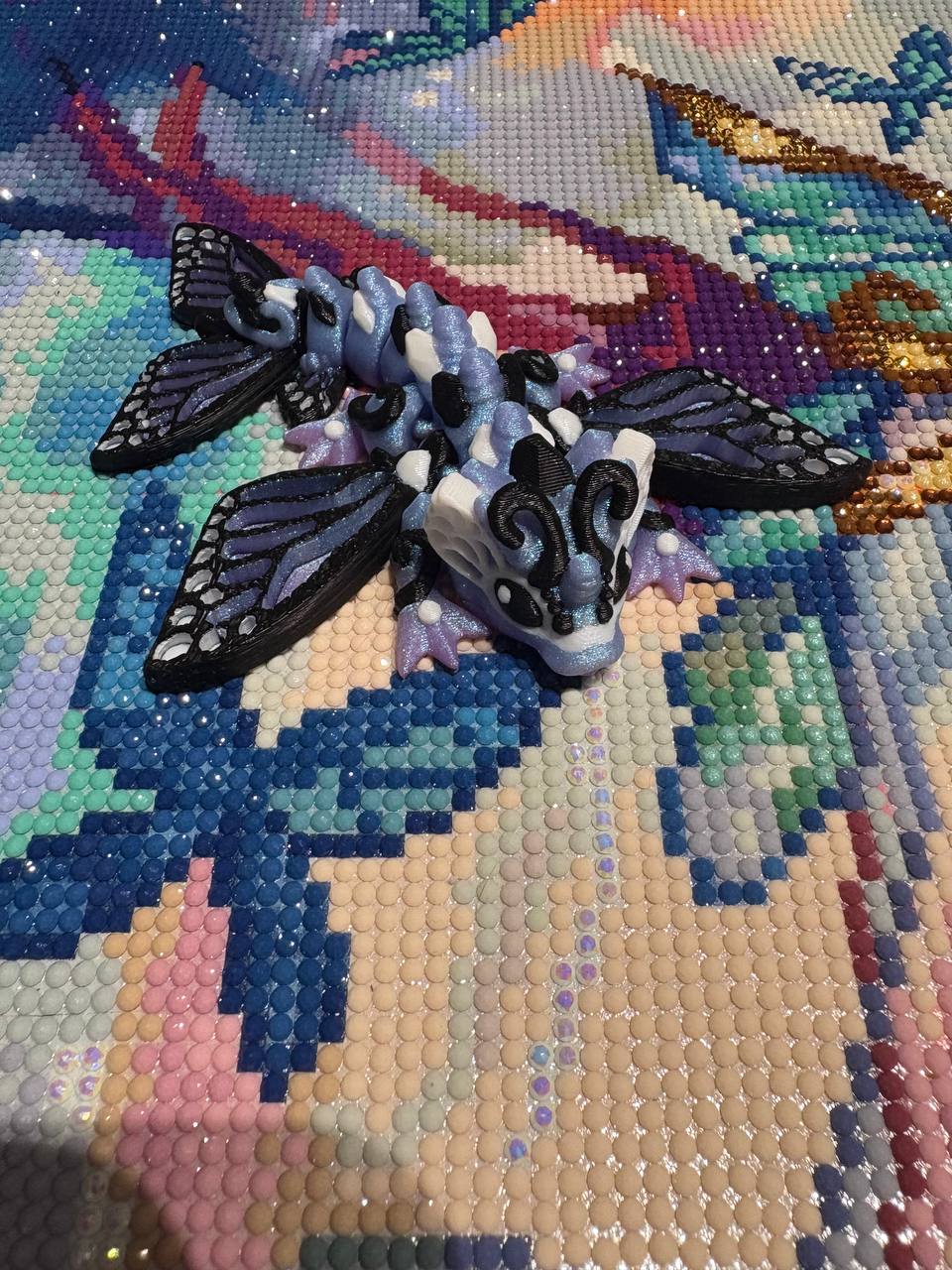 Tiny Butterfly Dragon Tray Box - 2 Dragon Trays and Tiny Butterfly Dragon Painter Paint!