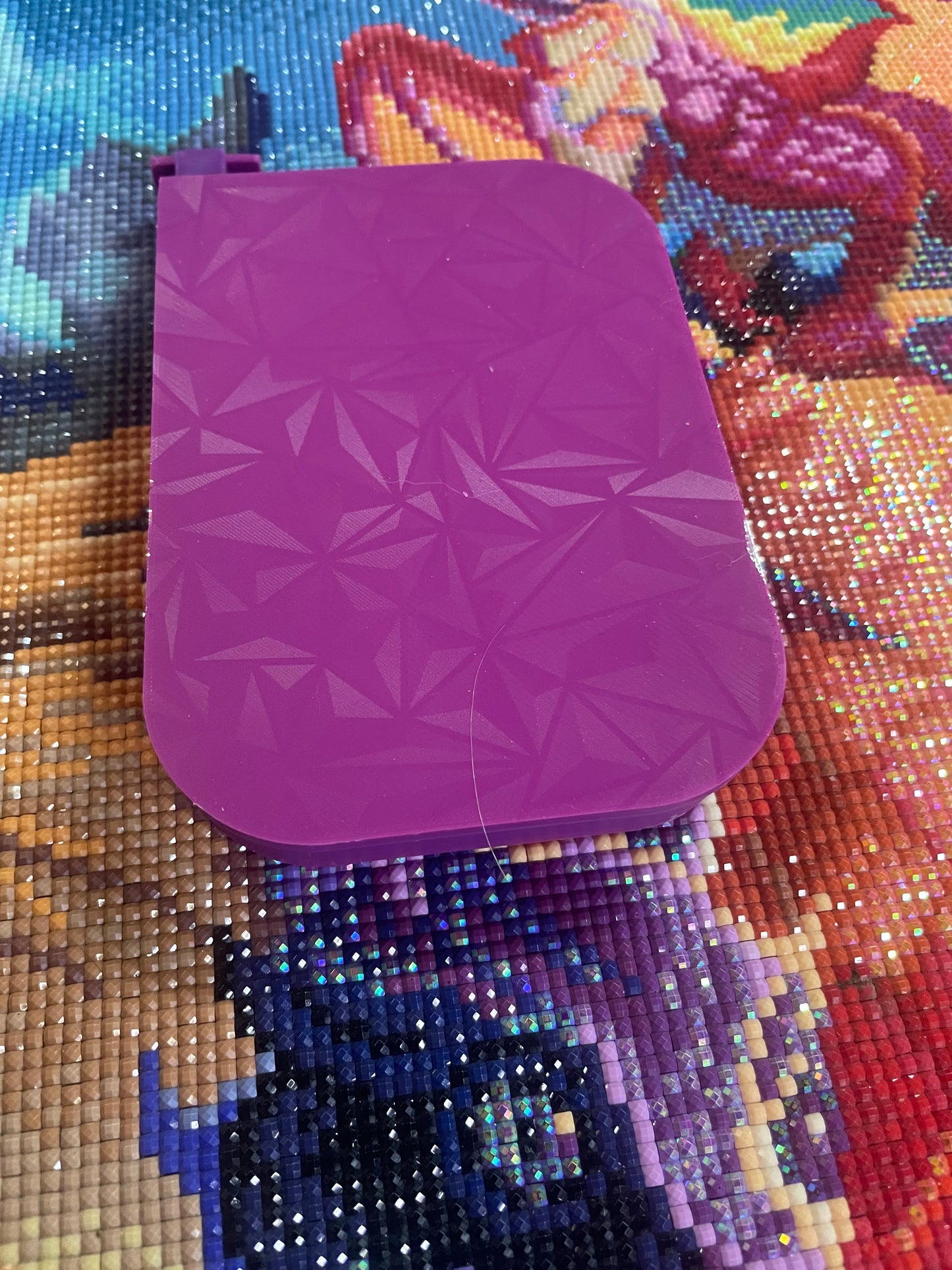 Plateau Diamond Art de luxe aux couleurs de soie pour points de diamant, peinture 5d, forets de peinture au diamant