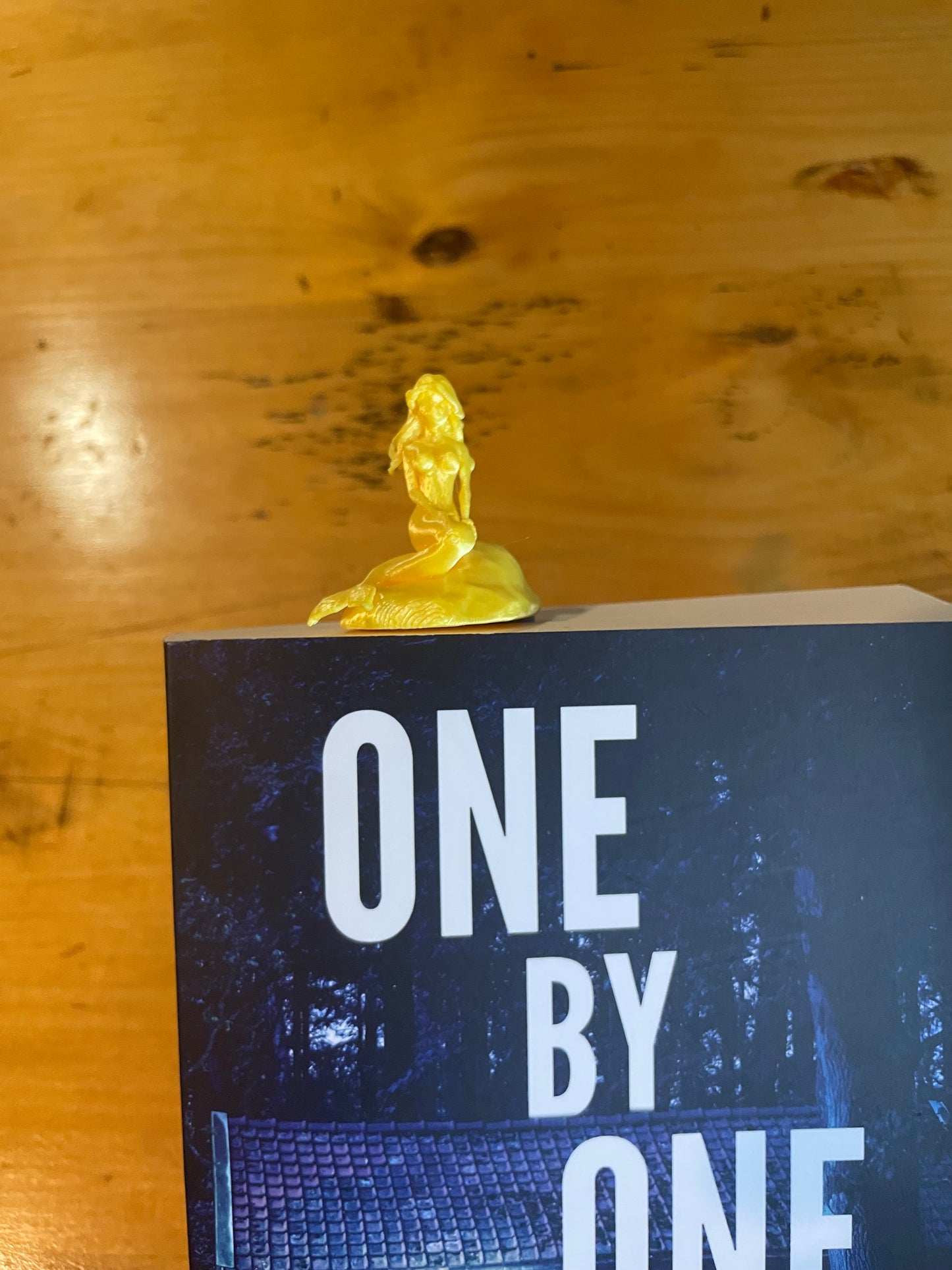Mermaid 3D Printed Bookmark, Unique Fantasy Book Accessory for Reading Fun, Ideal Gift for Readers