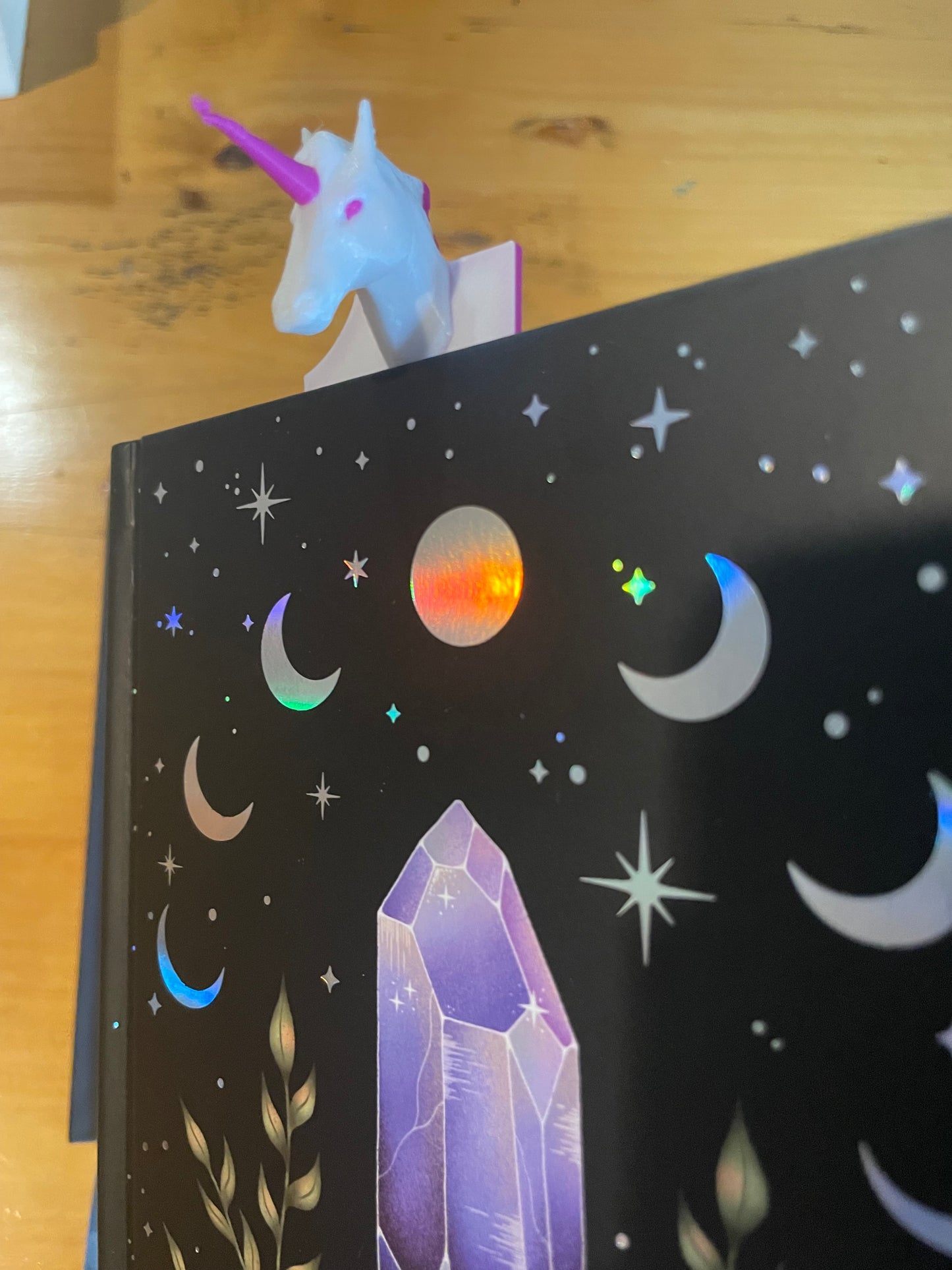 Unicorn 3D Bookmark, Whimsical 3D Printed Magic Book Accessory, Perfect for Book Lovers Gift