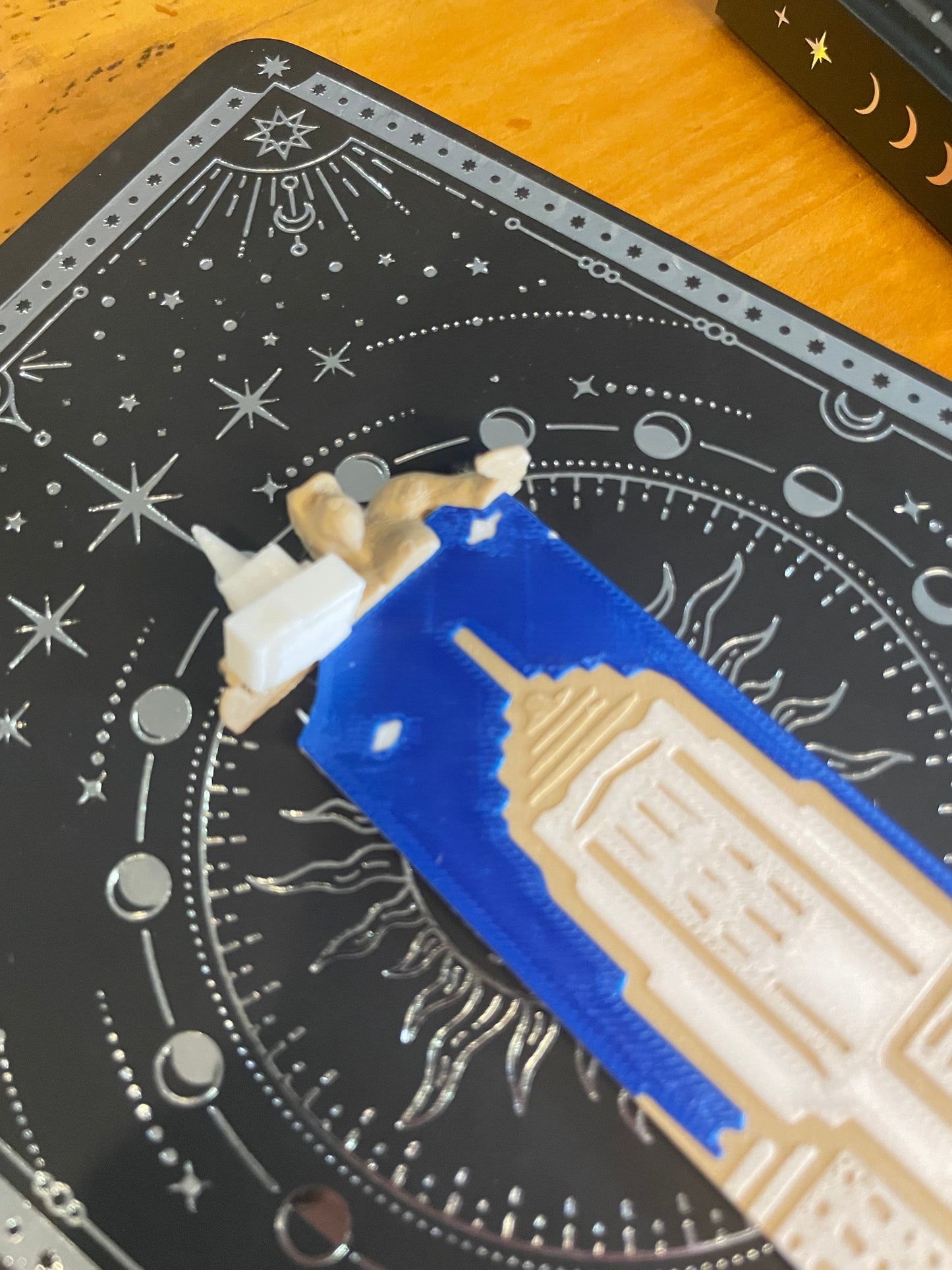 King Kong 3D-gedrucktes Lesezeichen, Mächtiges Gorilla-Design für Buchliebhaber, einzigartiges Lesewerkzeug, lustiges Geschenk für Sie oder Ihn