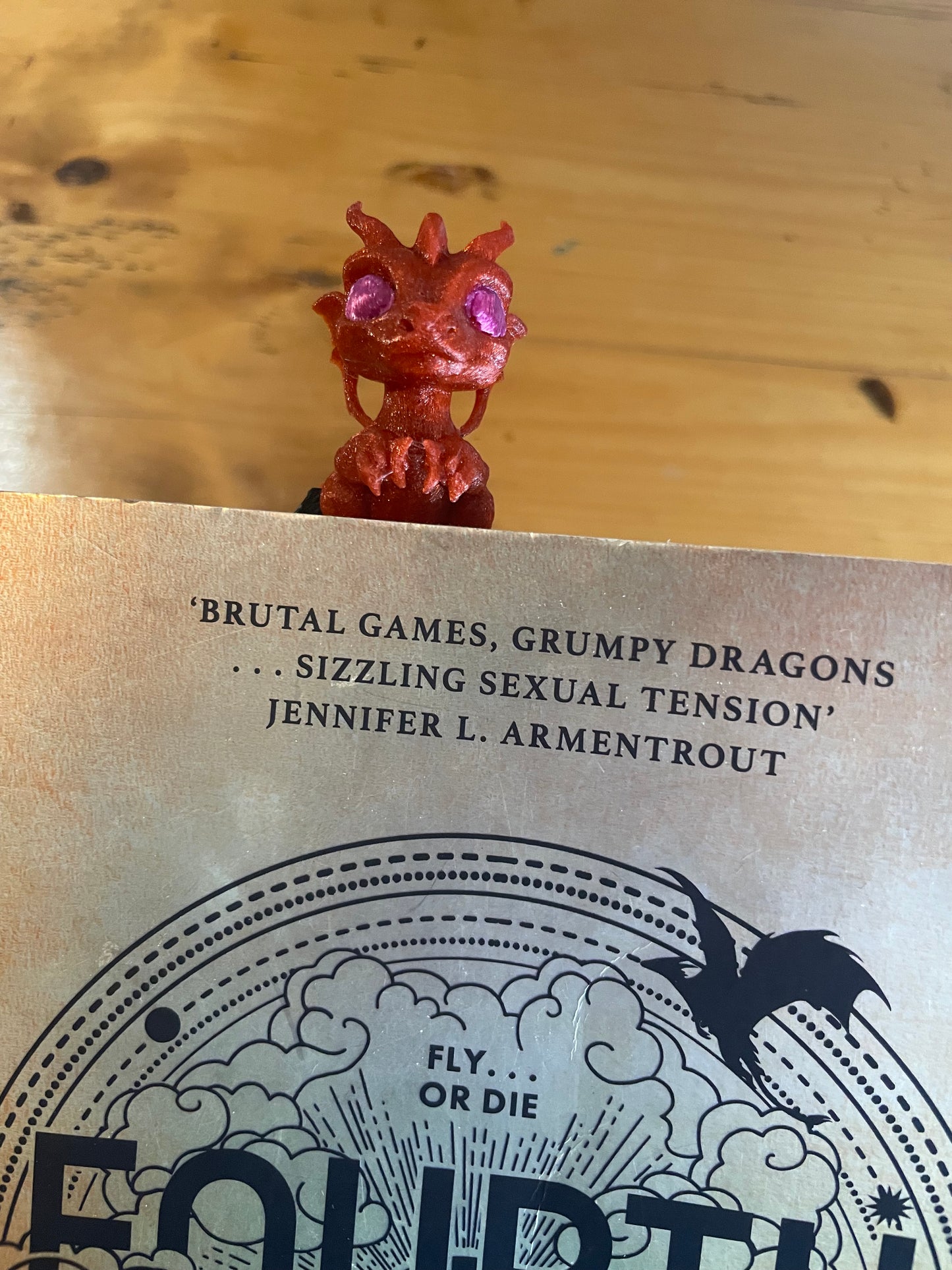 Cute Dragon 3D Bookmark, Adorable 3D Printed Fantasy Book Accessory, Perfect Reader’s Gift