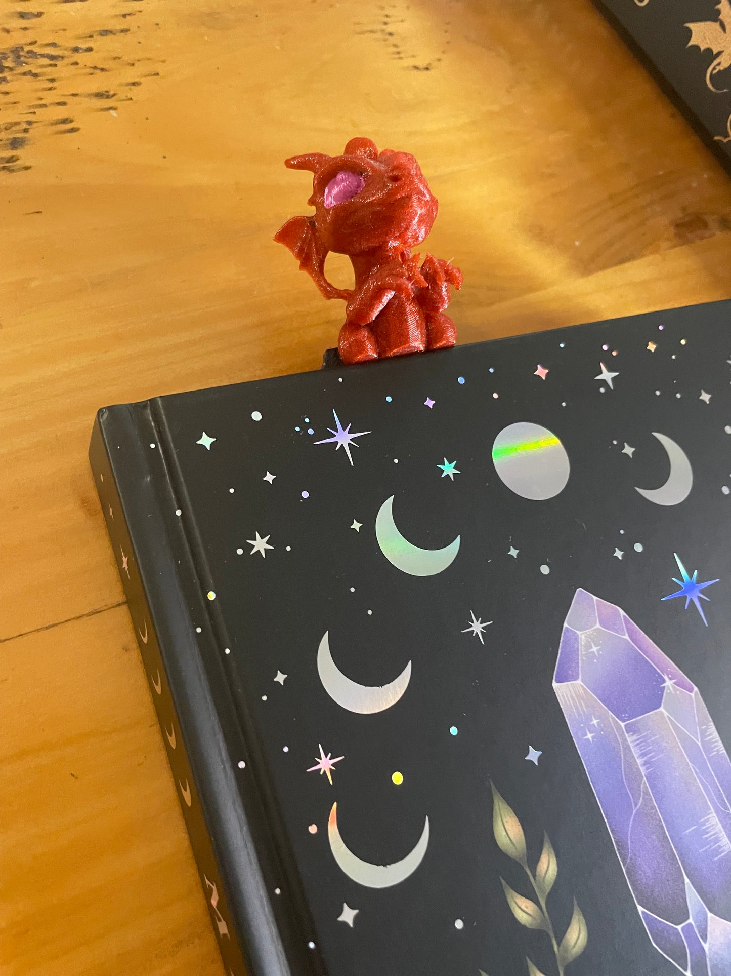 Cute Dragon 3D Bookmark, Adorable 3D Printed Fantasy Book Accessory, Perfect Reader’s Gift