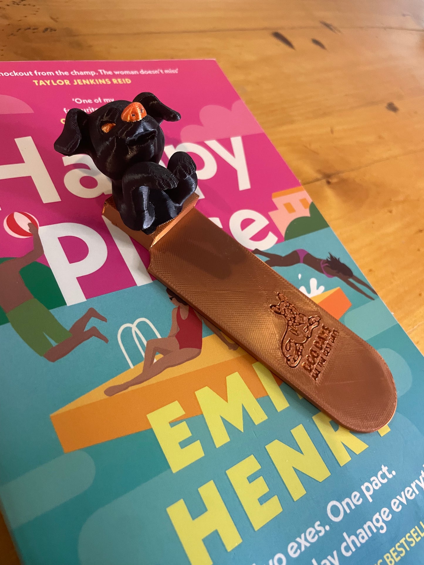 Puppy Dog 3D Bookmark, Cute 3D Printed Puppy Design, Perfect Reading Accessory for Book Lovers, Unique Gift for Dog Lovers