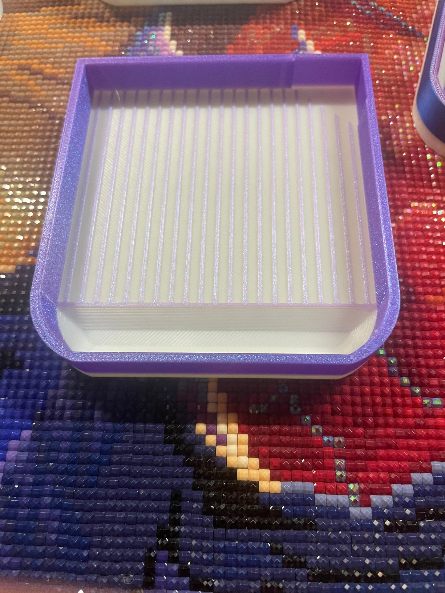 Half Scale Dragonling Diamond Art Tray– White Belly Version