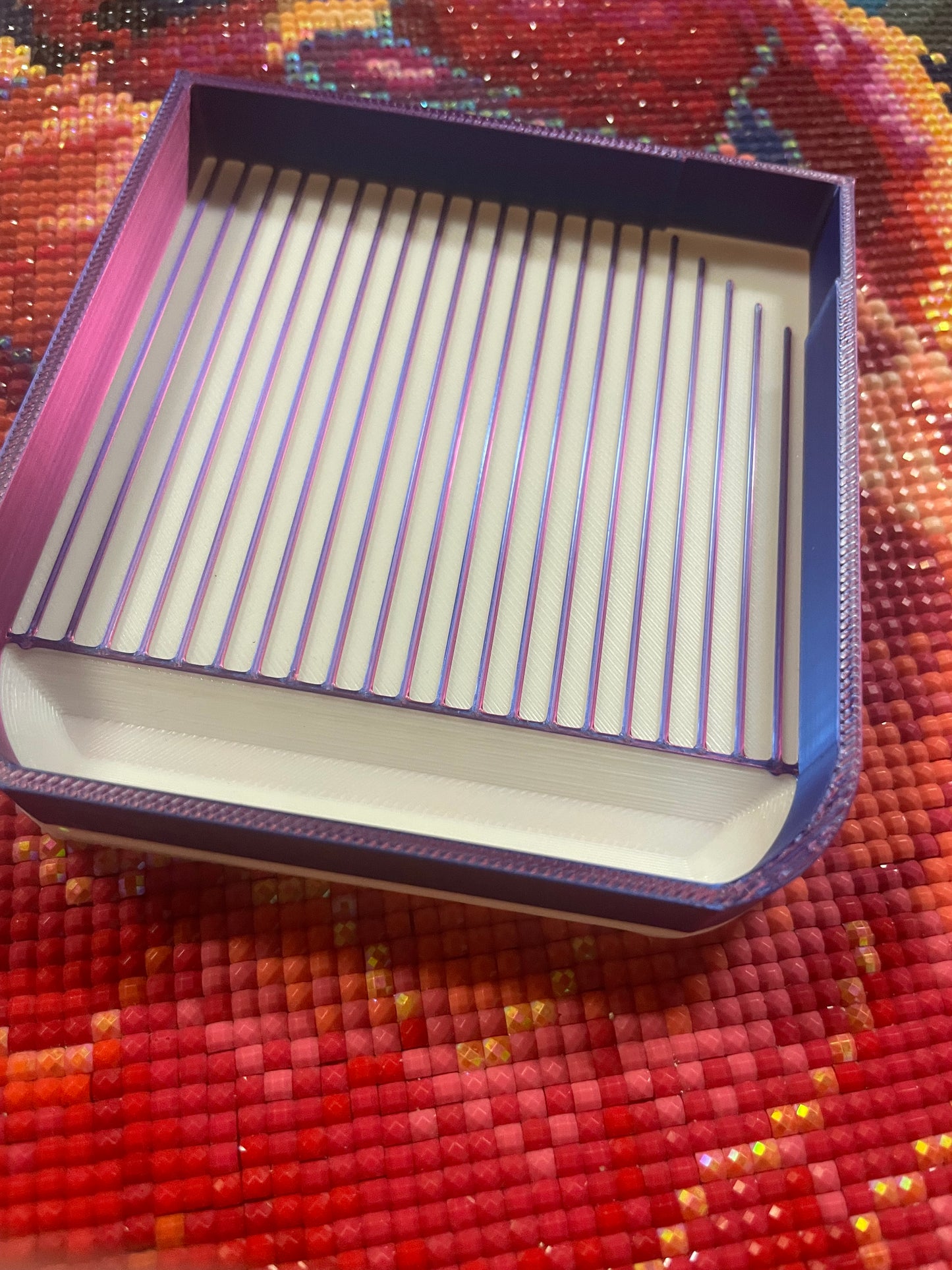Half Scale Dragonling Diamond Art Tray– White Belly Version