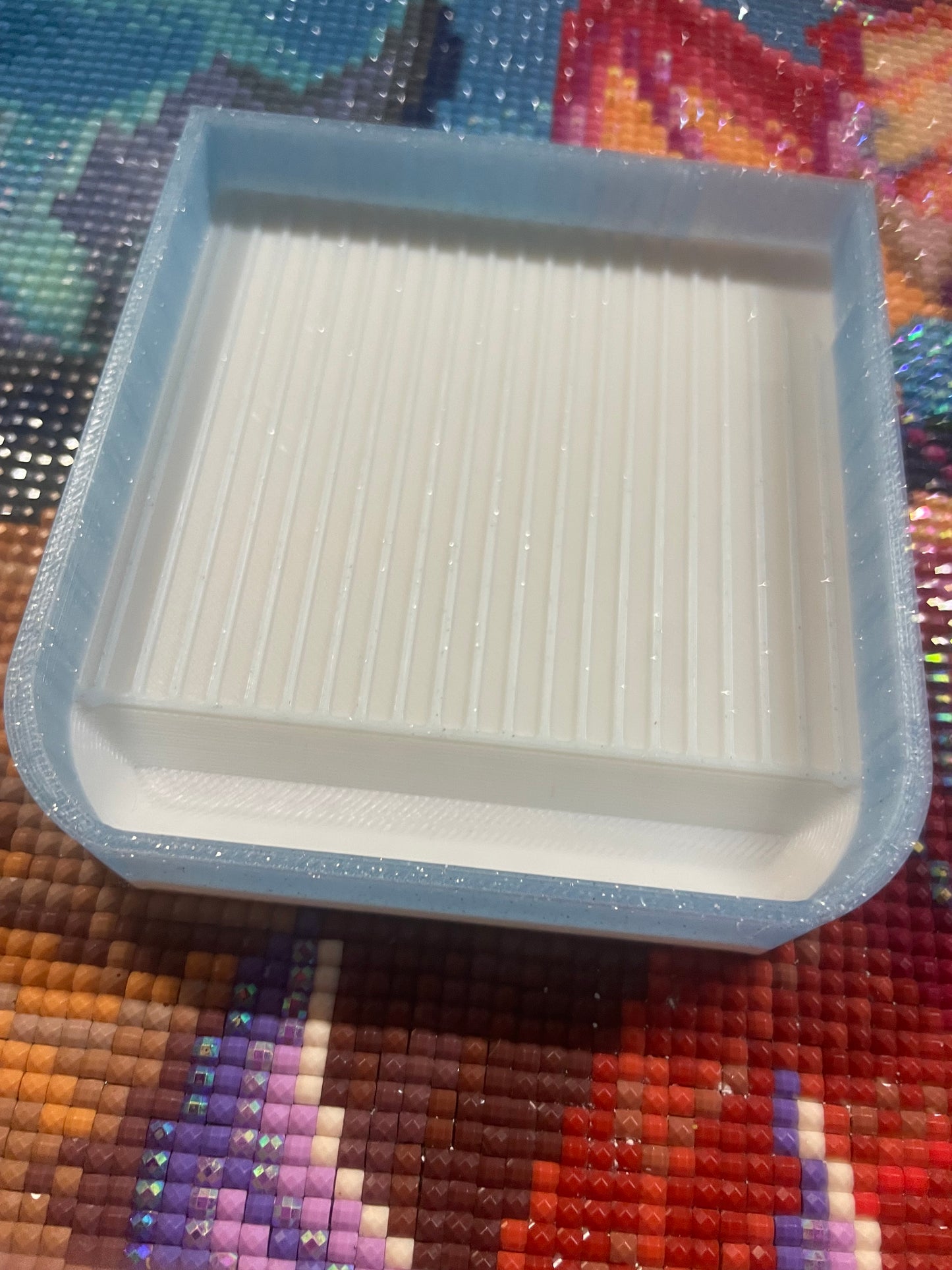 Half Scale Dragonling Diamond Art Tray– White Belly Version