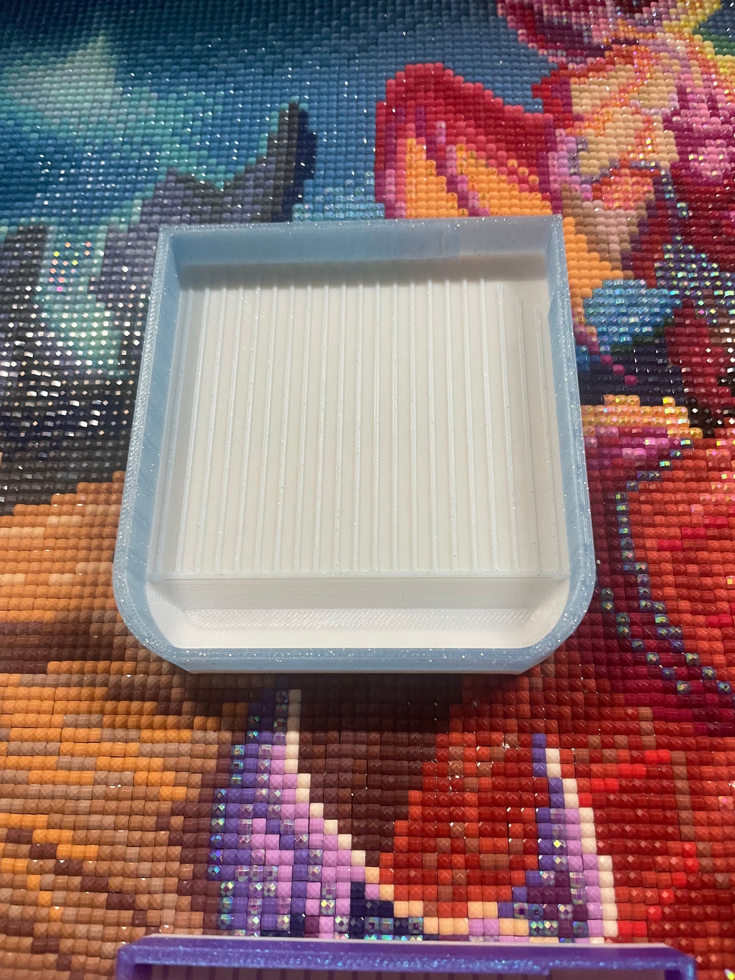 Half Scale Dragonling Diamond Art Tray– White Belly Version