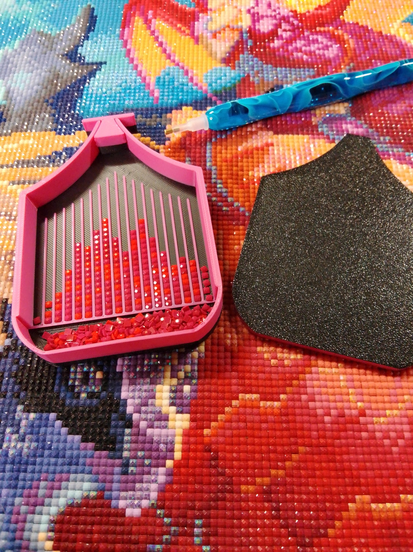 Smol Dragon Diamond Art Tray – Who Needs Washi Tape? Not You! – Our Smallest Dragon Tray – Artisan's Top Pick Gift!