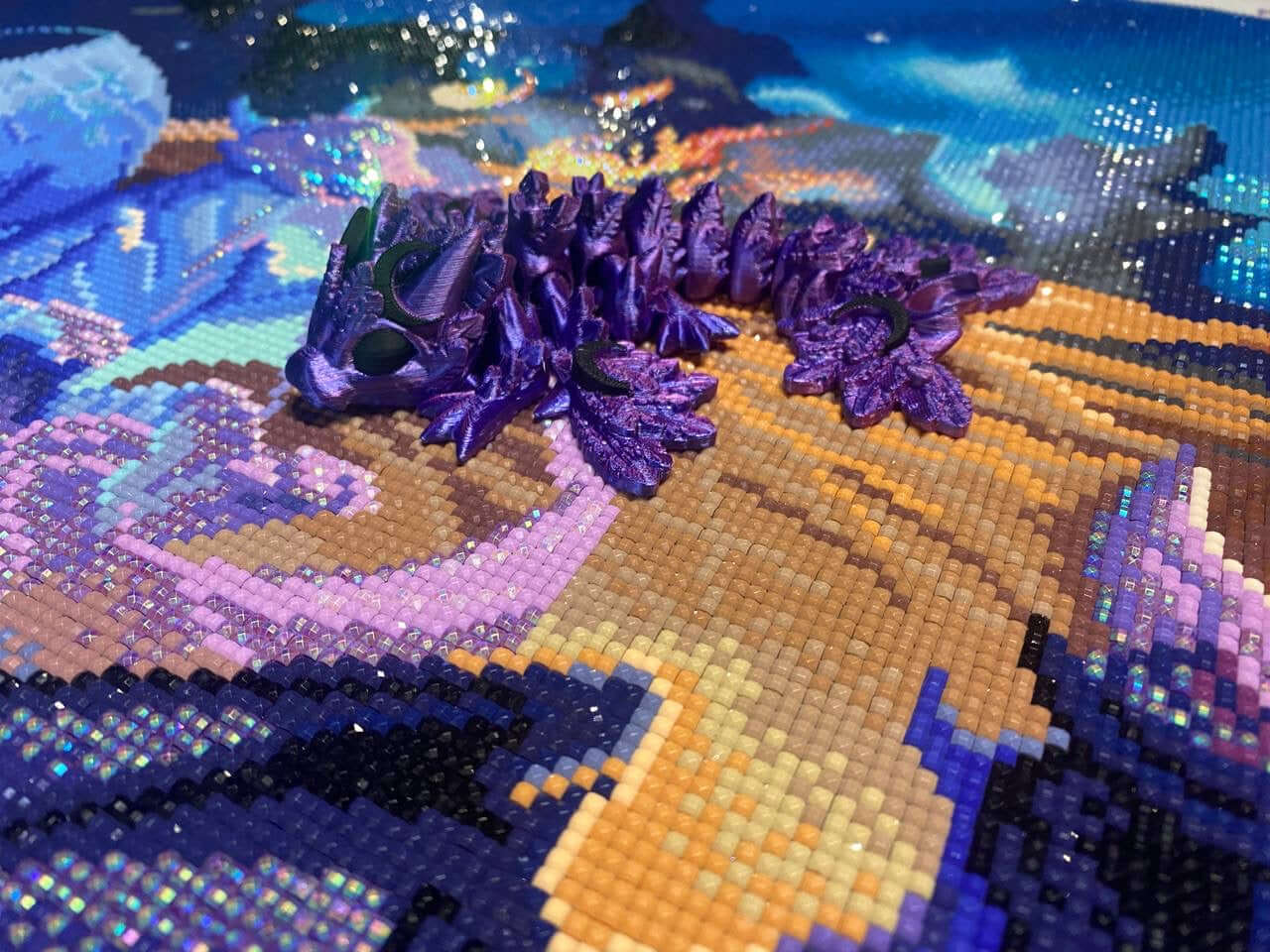 Diamond Painters Little Buddies Partenaire de peinture de dragon