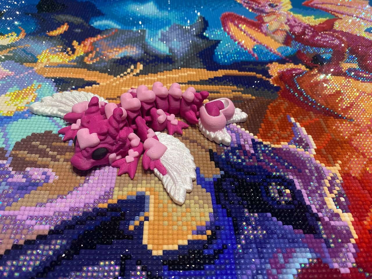 Diamond Painters Little Buddies Partenaire de peinture de dragon