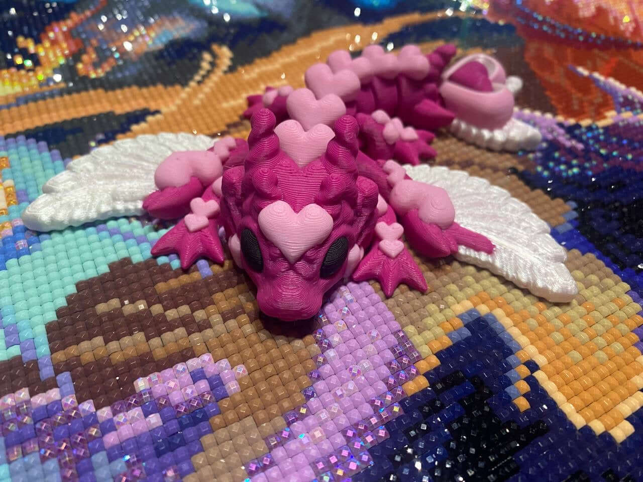 Diamond Painters Little Buddies Partenaire de peinture de dragon
