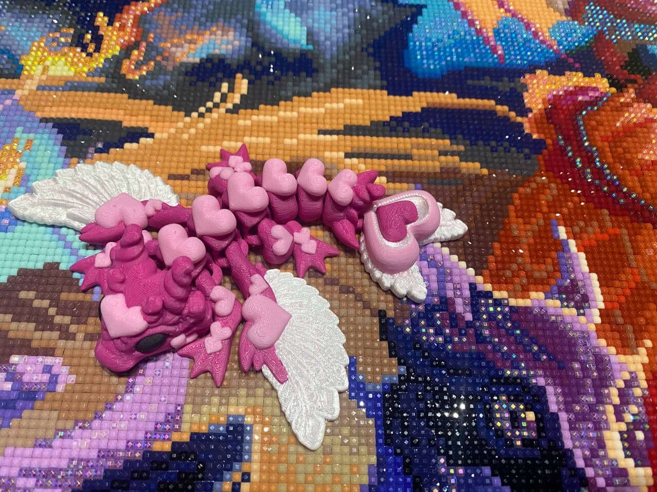 Diamond Painters Little Buddies Partenaire de peinture de dragon