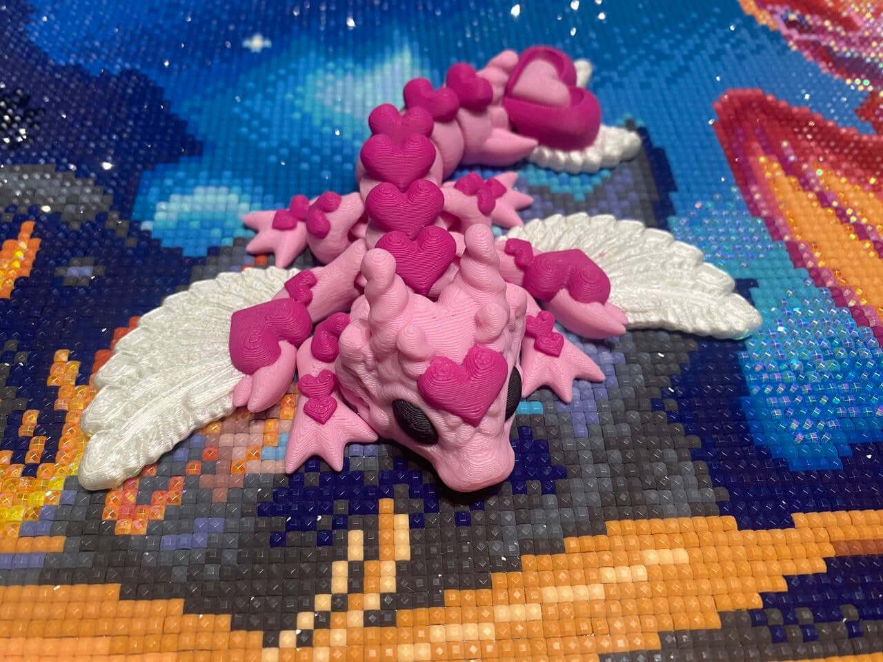 Diamond Painters Little Buddies Partenaire de peinture de dragon