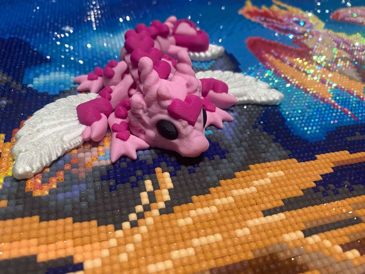 Diamond Painters Little Buddies Partenaire de peinture de dragon