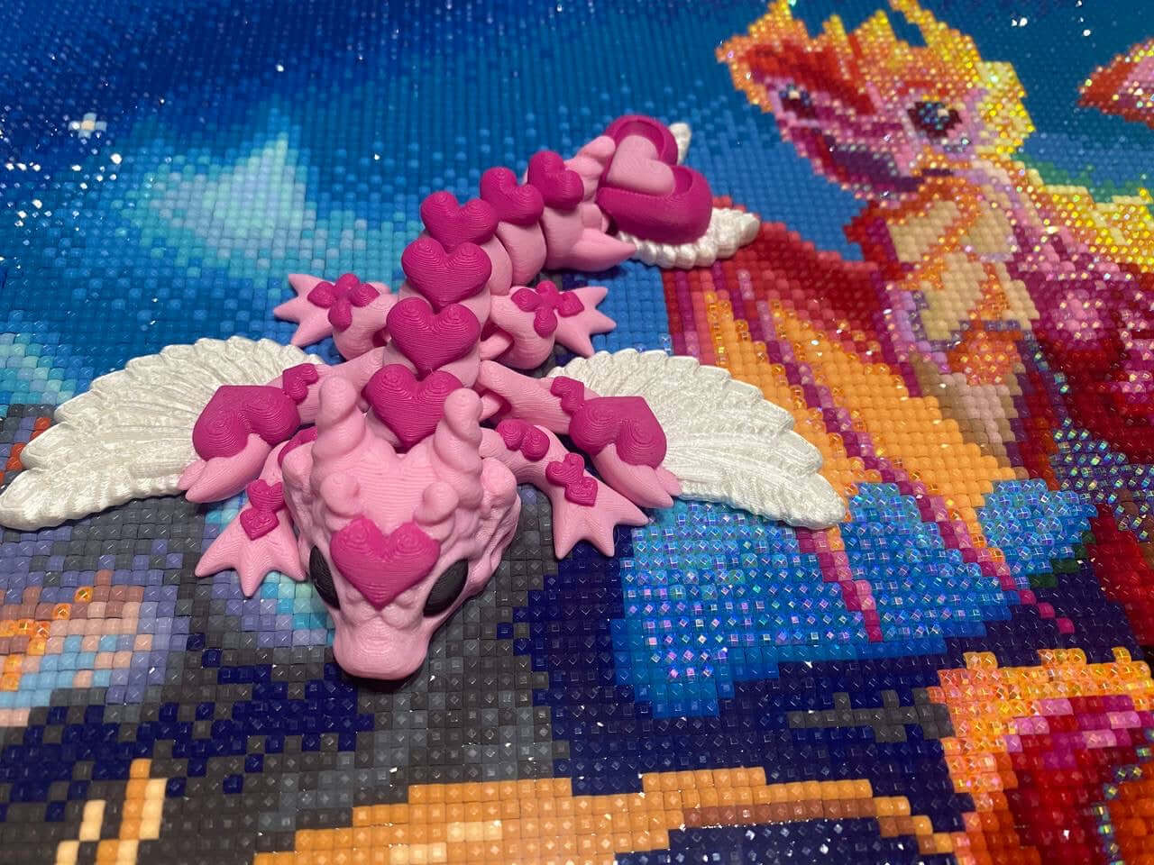 Diamond Painters Little Buddies Partenaire de peinture de dragon