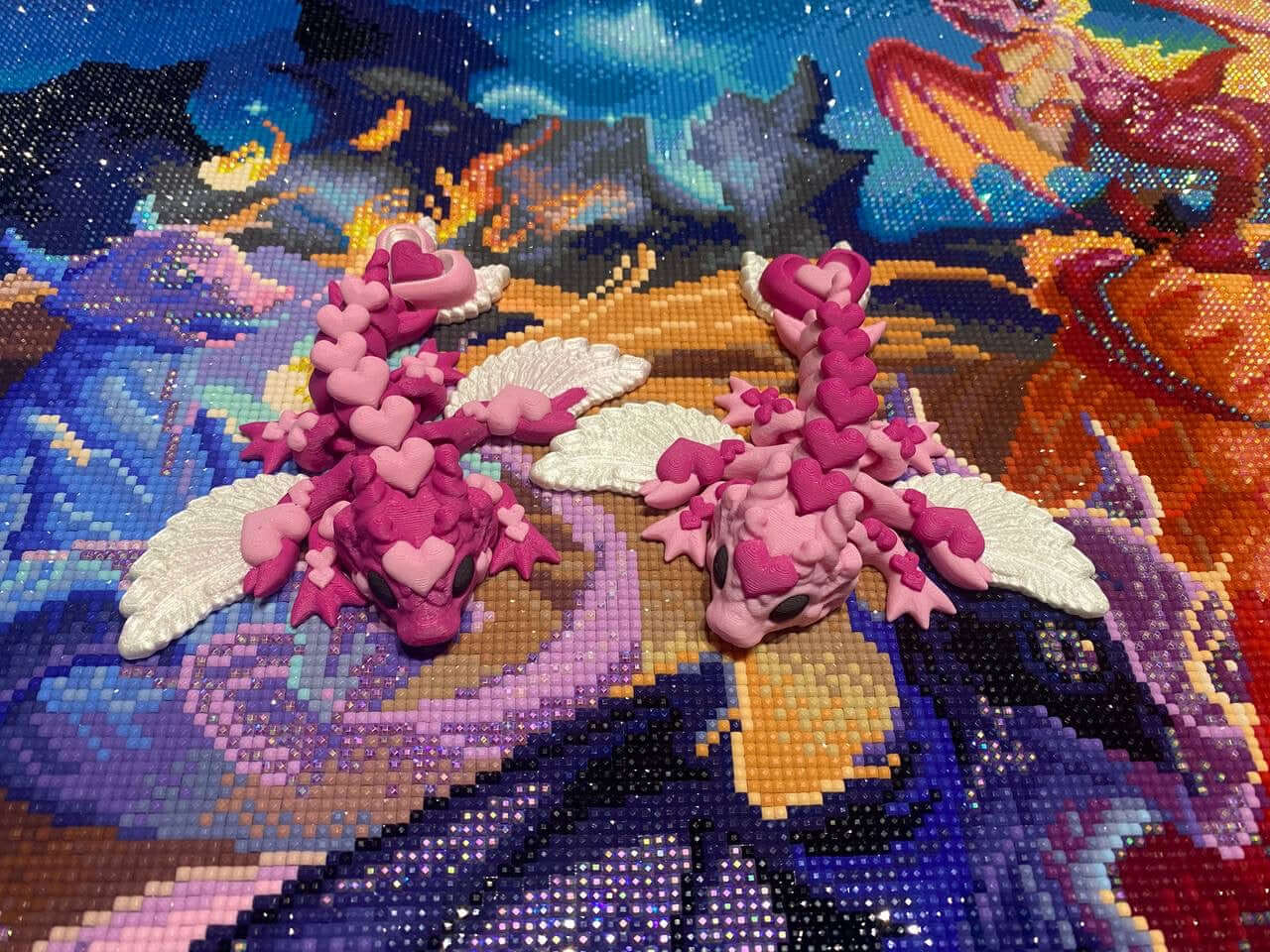 Diamond Painters Little Buddies Partenaire de peinture de dragon