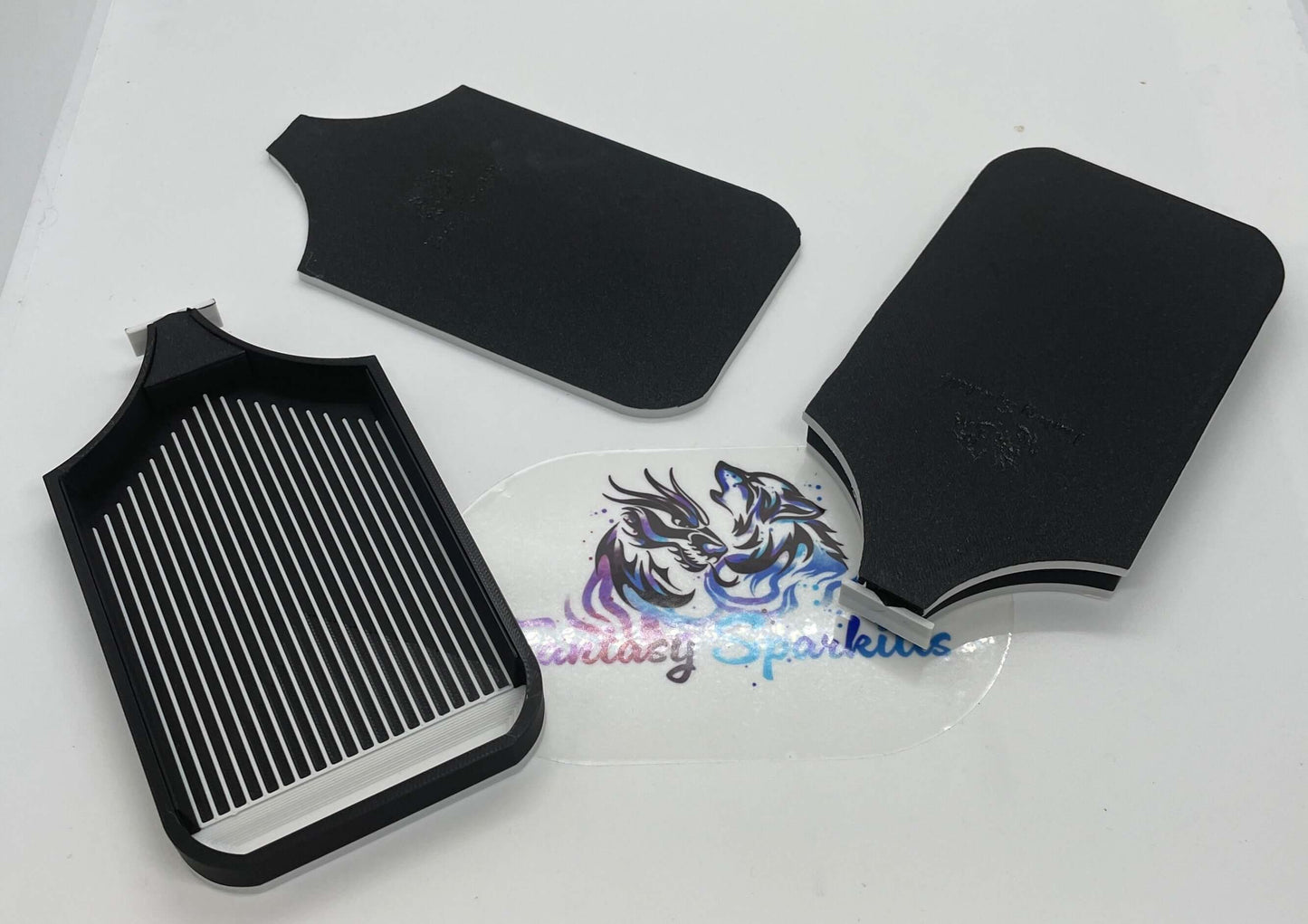 Sleek Black Dragon Diamond Art Tray – Who Needs Washi Tape? Not You! – Streamline Your Diamond Art Game – Artisan's Top Pick Gift!