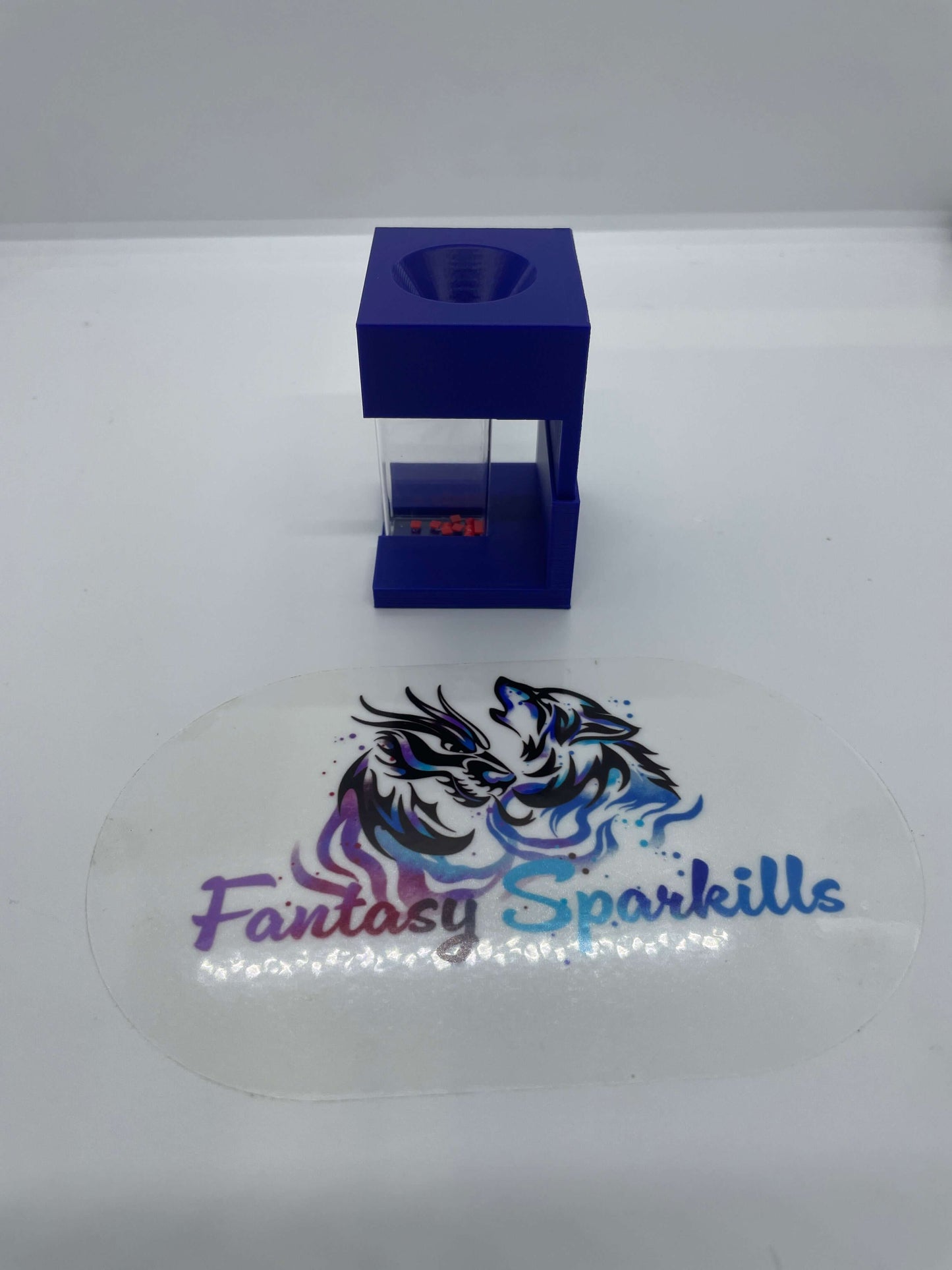 Glitter Guru's Dream: Handy Diamond Art Funnel, TicTac Type Container Fit, Craft Room Essential, Unique Gift for Creatives