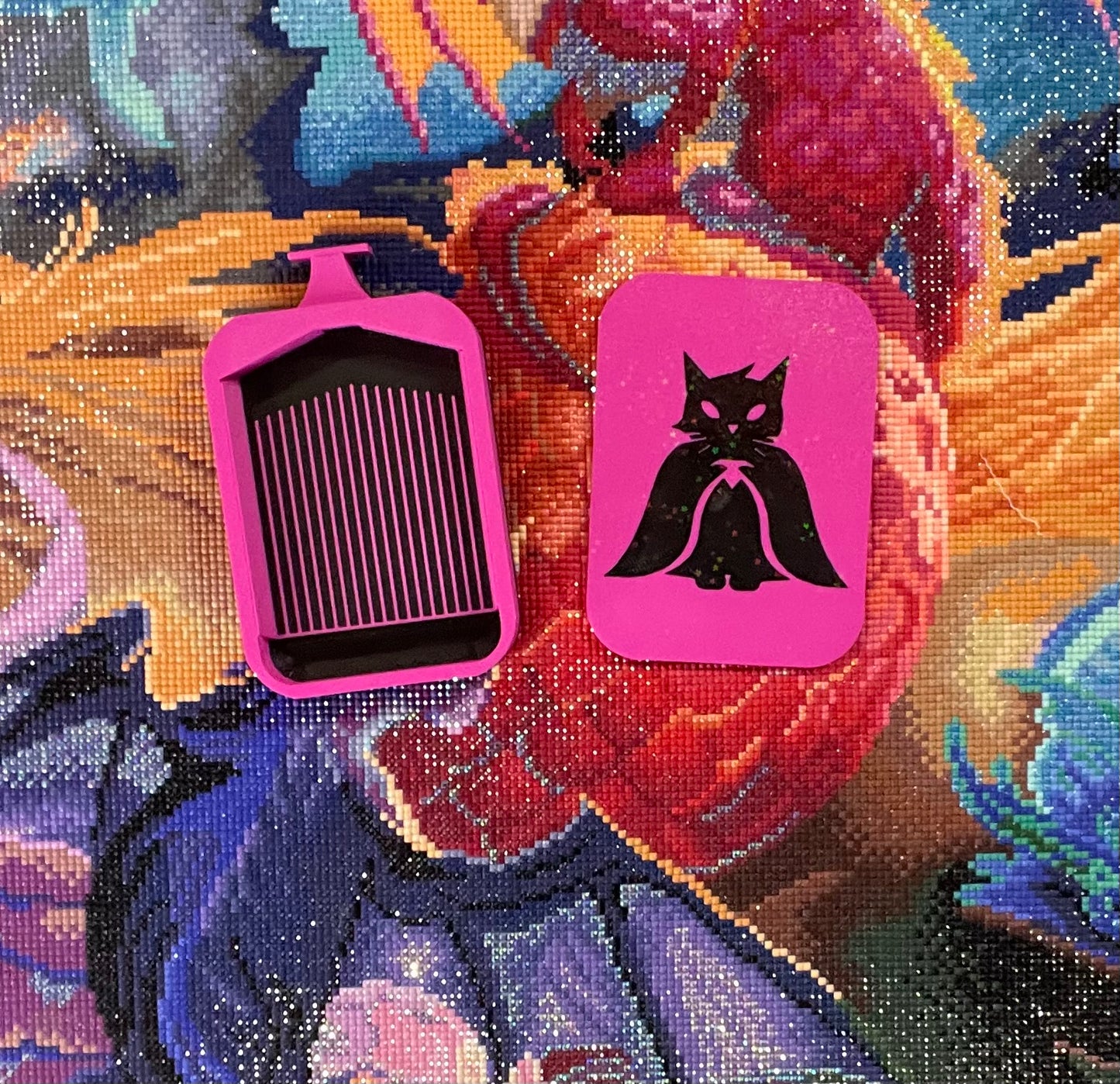 Deluxe Diamond Art Tablett in Seidenfarben für Diamantpunkte, 5D-Malerei, Diamantmalerei-Bohrer
