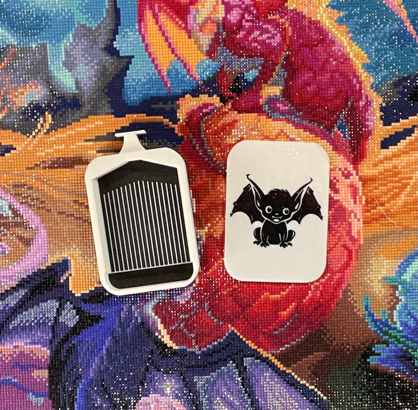 Deluxe Diamond Art Tablett in Seidenfarben für Diamantpunkte, 5D-Malerei, Diamantmalerei-Bohrer