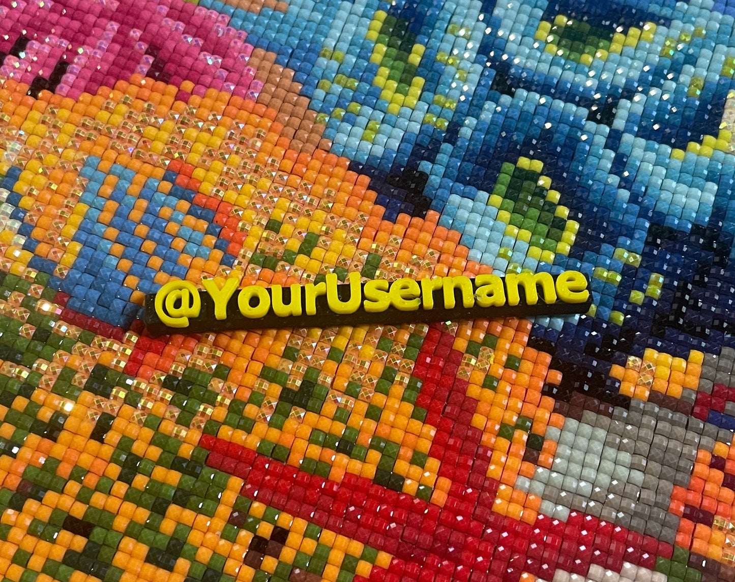 Benutzerdefinierter Benutzername CoverMinders für Ihre Diamond Art-Bilder und -Videos
