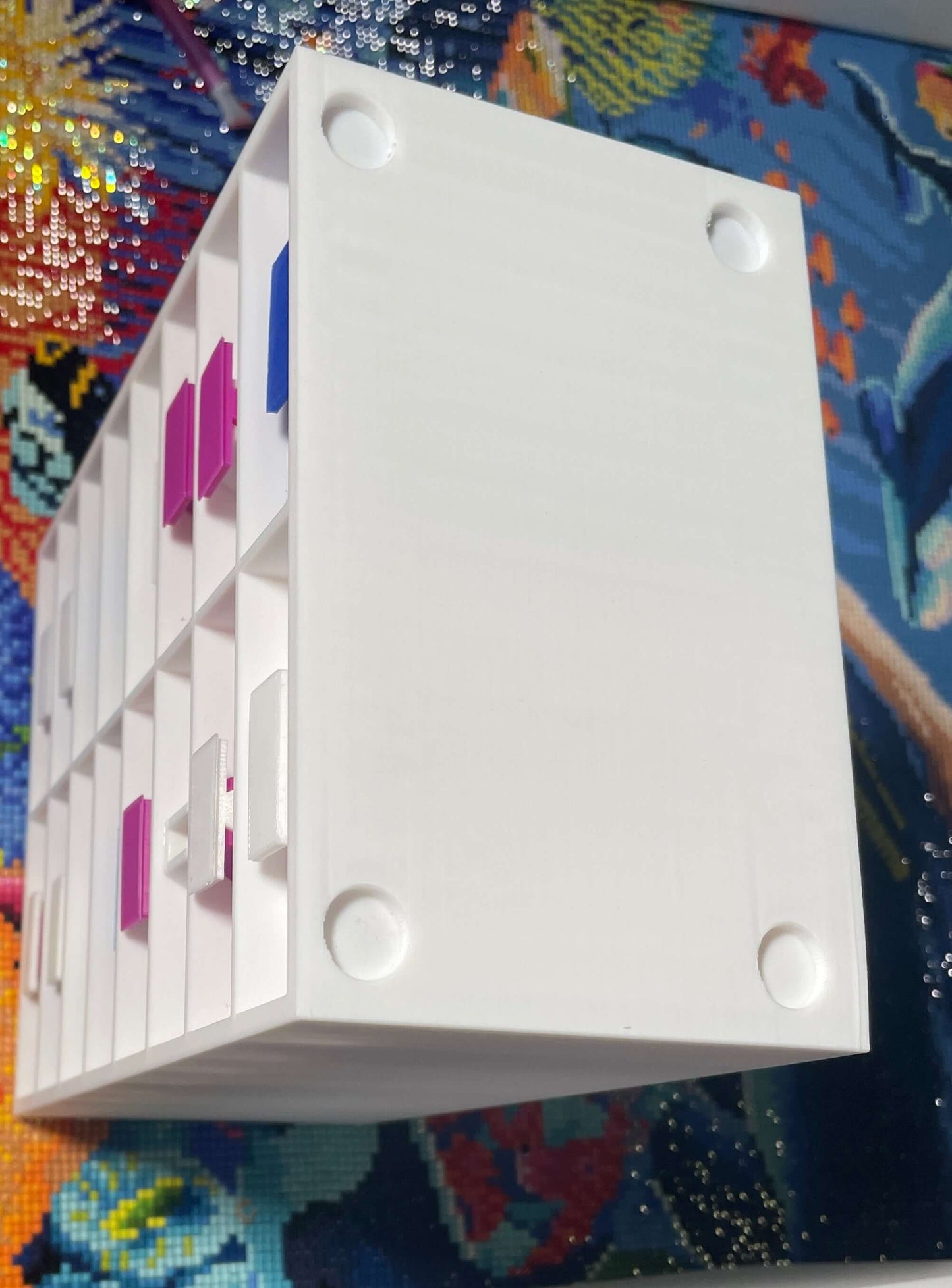 Verzaubern Sie Ihren Raum – Stilvolle Aufbewahrung im Diamond Art Tray Tower – Ein Must-have für jedes Bastelstudio – Passend für unsere Tabletts, zwei Größen