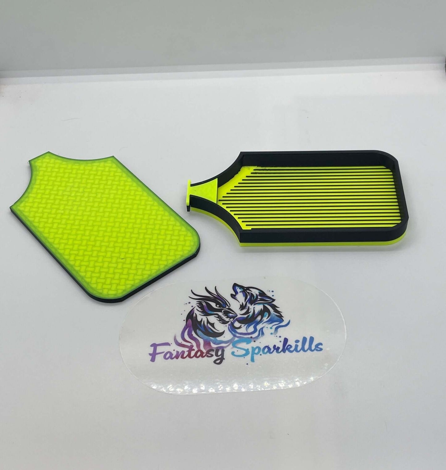 Sleek Dragon Diamond Art Tray! The Flat Base Version without Drill Reservoir