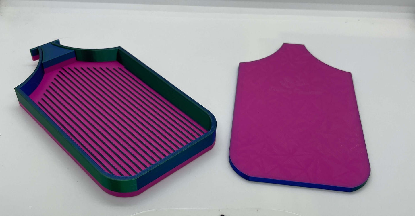 Sleek Dragon Diamond Art Tray! The Flat Base Version without Drill Reservoir