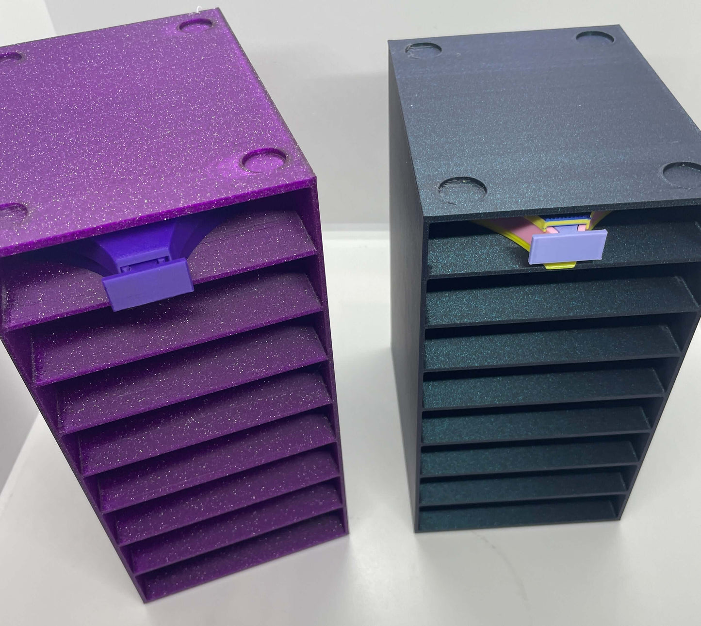 Single Slot & Double Slot Wide Tower Storage for Dragonlings, Small Magnetsarus, Medium Deluxe trays And Large Basic Diamond Art Trays