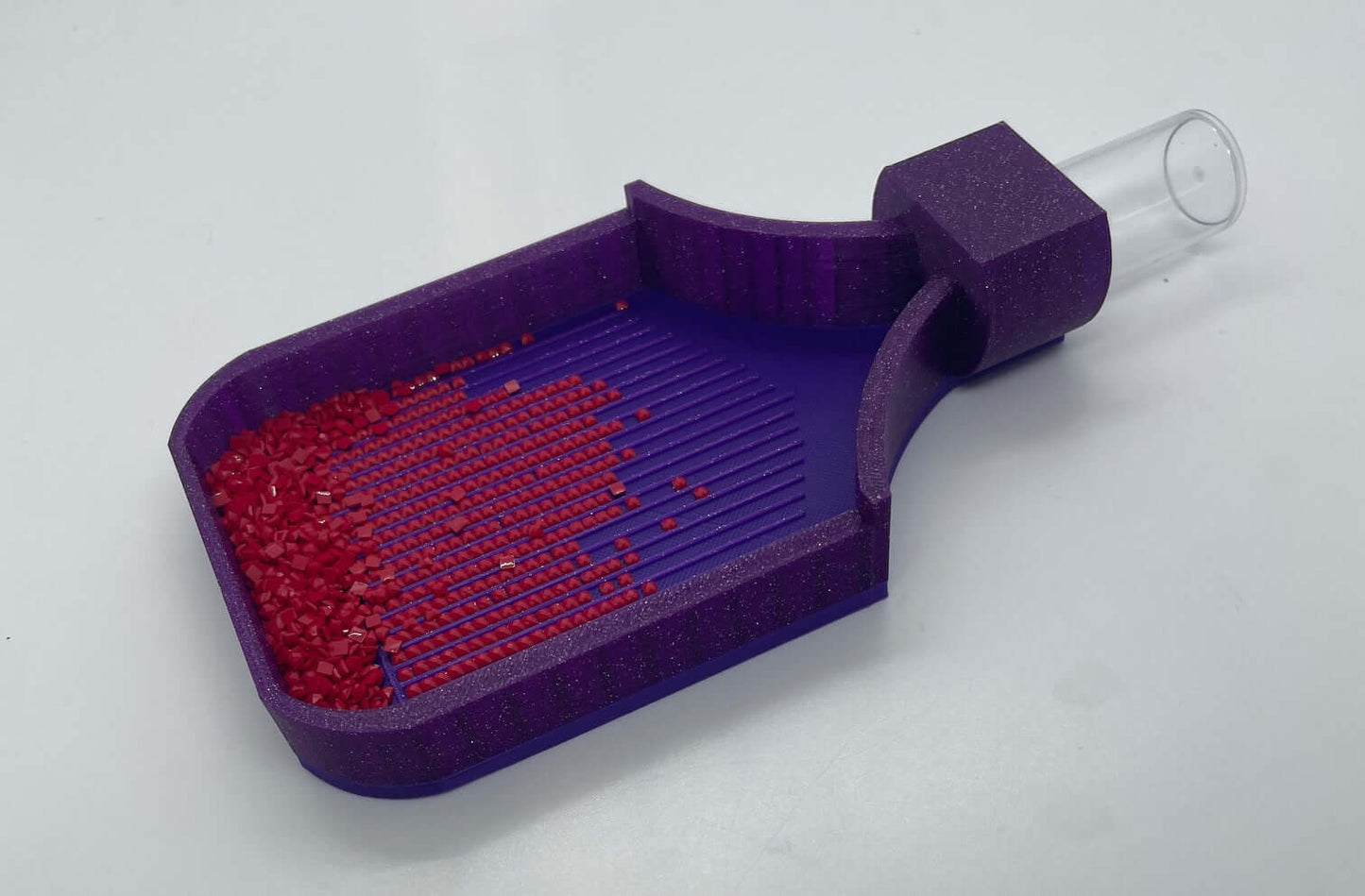 Screw & Shake, Diamond Art Tray With Screw in Drill Container Capability - Who Needs Funnels? Not You!