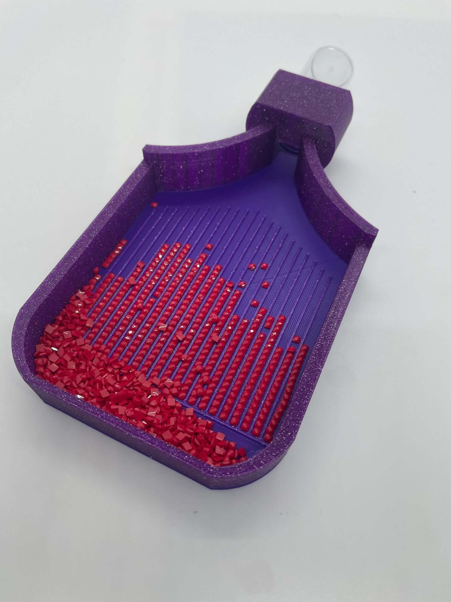 Screw & Shake, Diamond Art Tray With Screw in Drill Container Capability - Who Needs Funnels? Not You!