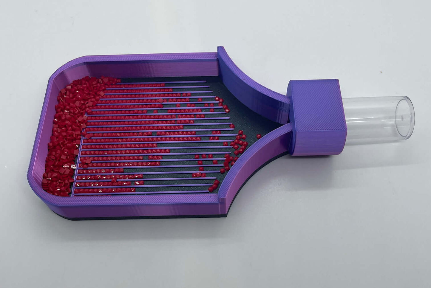 Screw & Shake, Diamond Art Tray With Screw in Drill Container Capability - Who Needs Funnels? Not You!