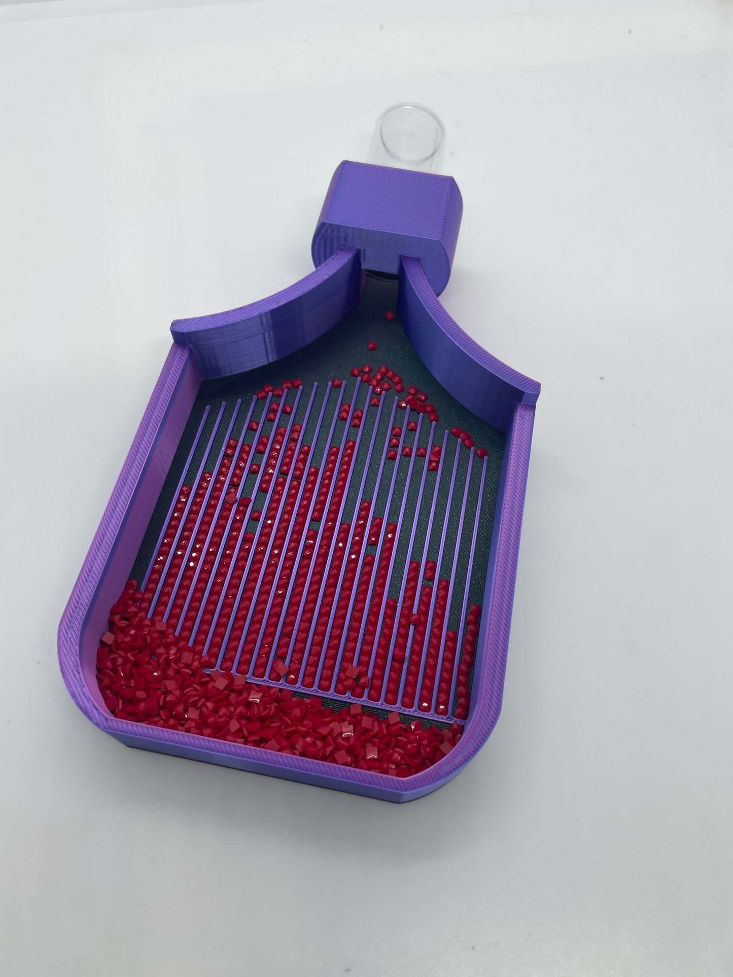 Screw & Shake, Diamond Art Tray With Screw in Drill Container Capability - Who Needs Funnels? Not You!