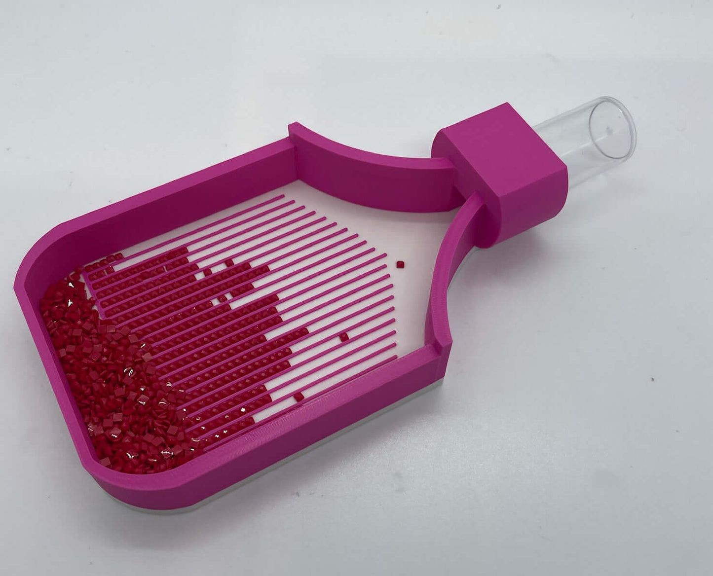 Screw & Shake, Diamond Art Tray With Screw in Drill Container Capability - Who Needs Funnels? Not You!