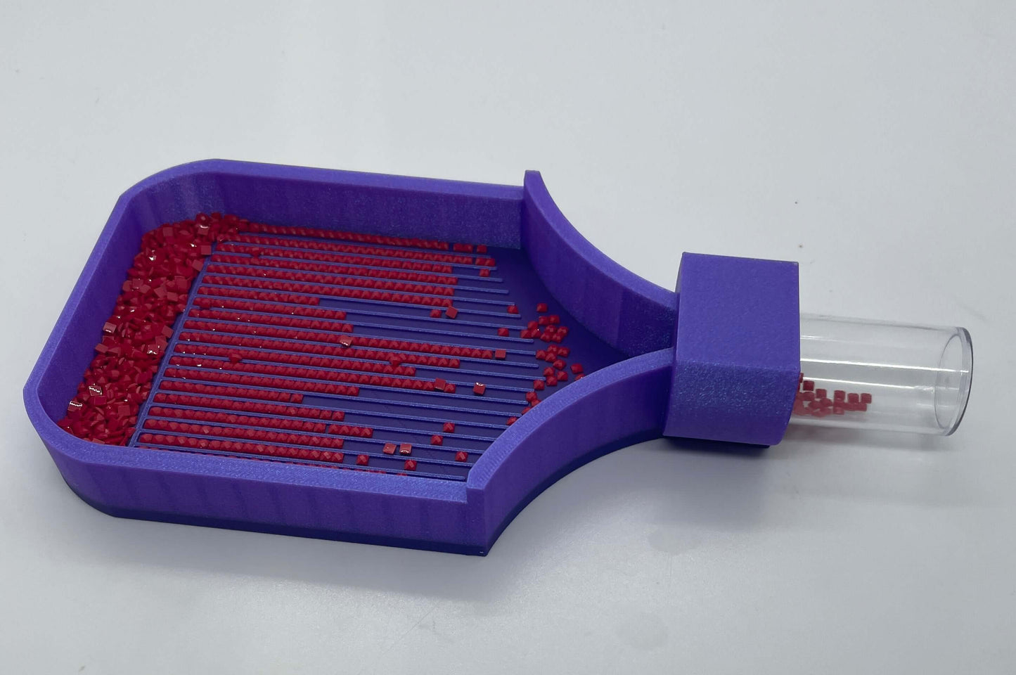 Screw & Shake, Diamond Art Tray With Screw in Drill Container Capability - Who Needs Funnels? Not You!
