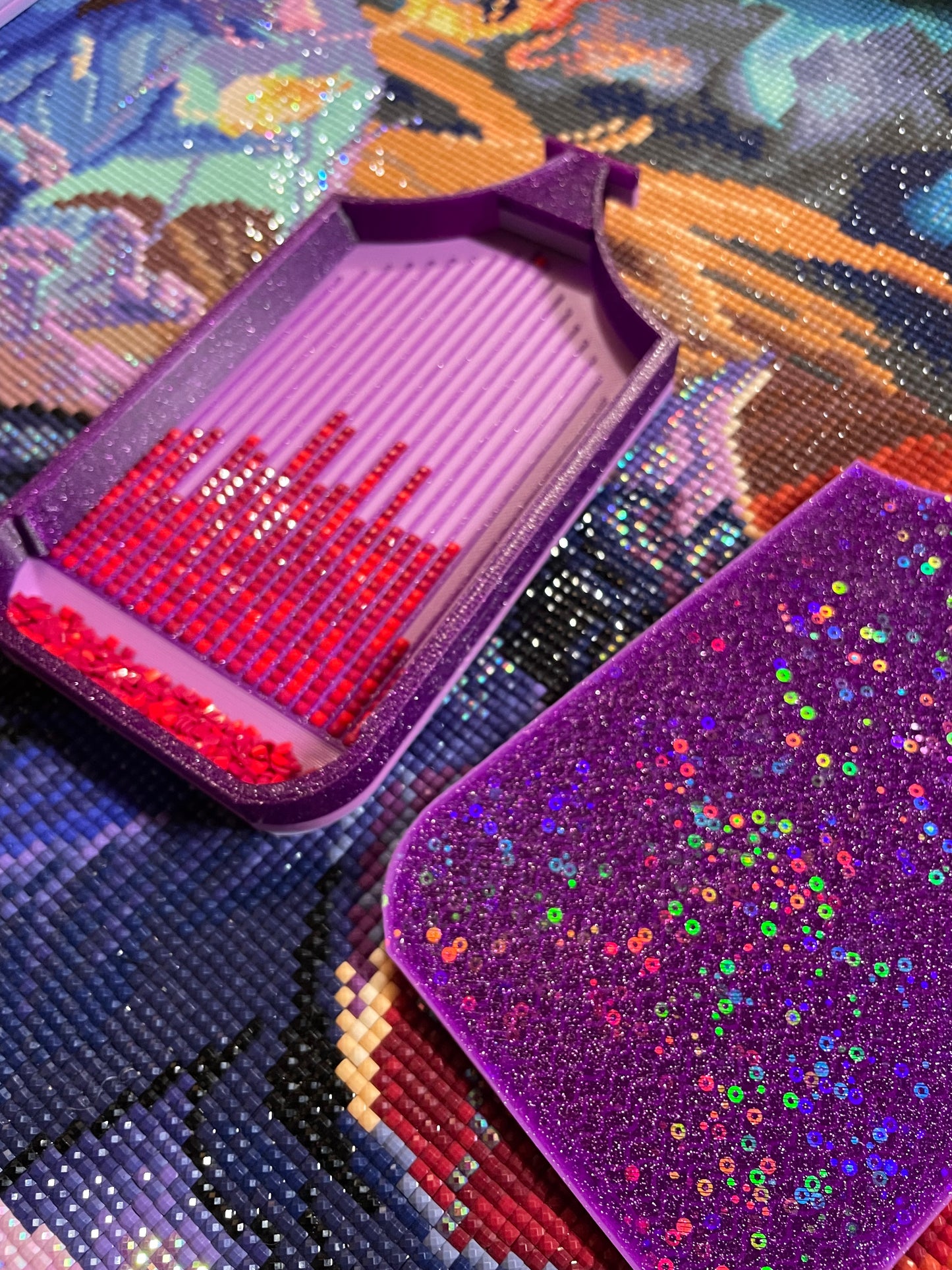 Sleek Dragon Diamond Art Tray – Who Needs Washi Tape? Not You! – Streamline Your Diamond Art Game – Artisan's Top Pick Gift!