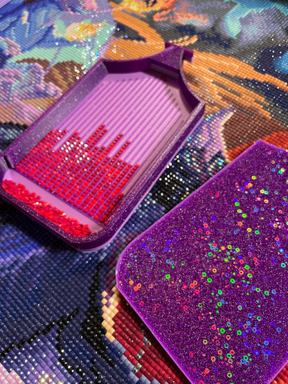 Sleek Dragon Diamond Art Tray – Who Needs Washi Tape? Not You! – Streamline Your Diamond Art Game – Artisan's Top Pick Gift!