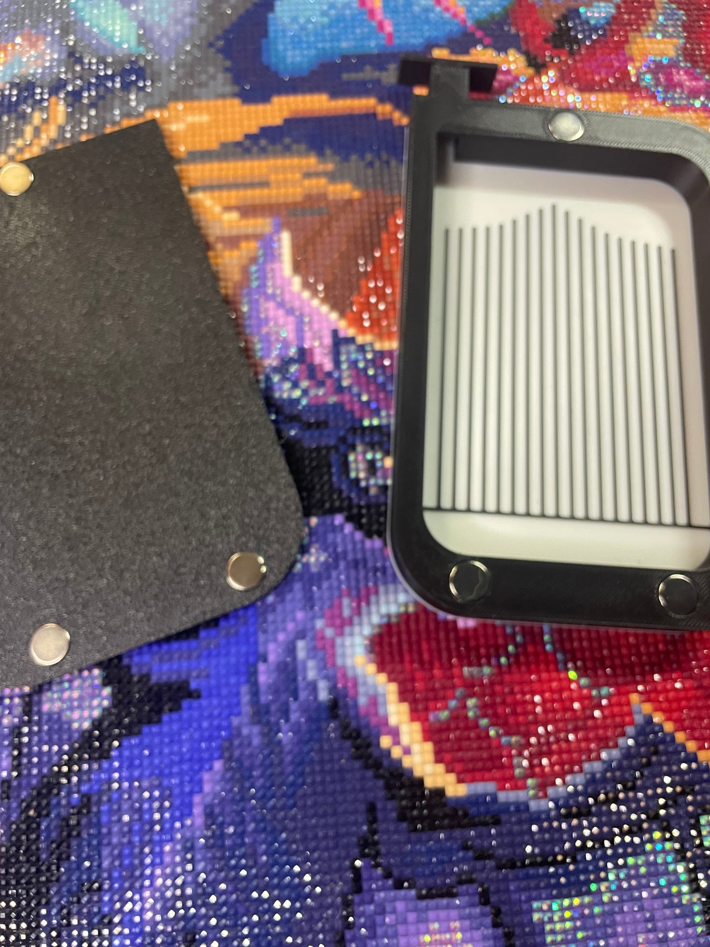 Deluxe Diamond Art Tablett in Seidenfarben für Diamantpunkte, 5D-Malerei, Diamantmalerei-Bohrer
