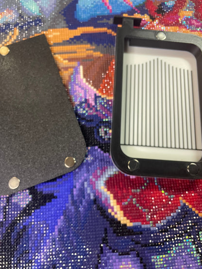 Deluxe Diamond Art Tablett in Seidenfarben für Diamantpunkte, 5D-Malerei, Diamantmalerei-Bohrer