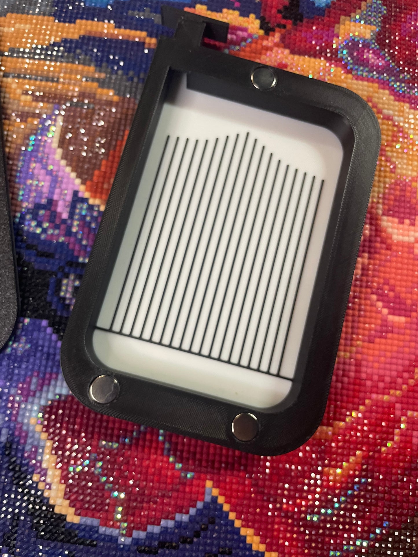 Deluxe Diamond Art Tablett in Seidenfarben für Diamantpunkte, 5D-Malerei, Diamantmalerei-Bohrer