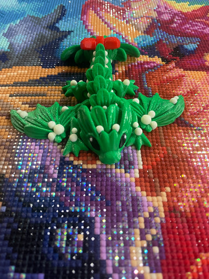 Diamond Painters Little Mates Dragon painting partner, with valentines dragons