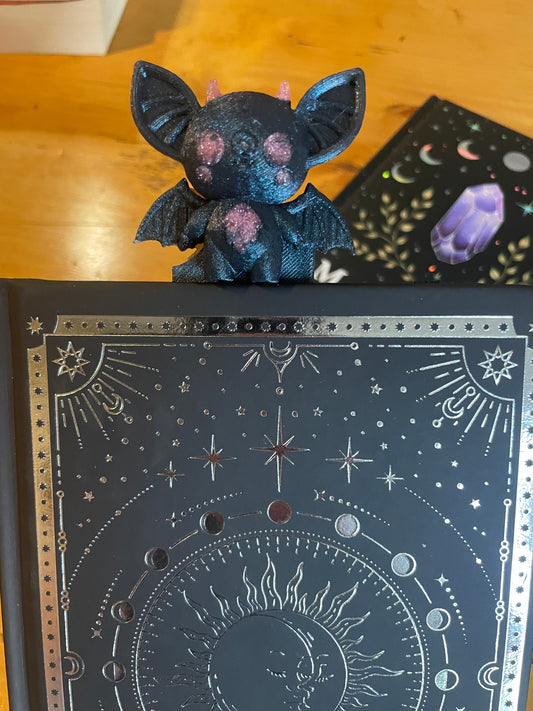 Vampire Bat 3D Bookmark, Detailed 3D Printed Design, Perfect for Scary Reads & Unique Gift Ideas