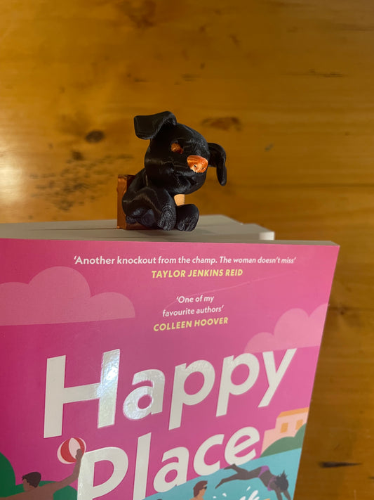 Puppy Dog 3D Bookmark, Cute 3D Printed Puppy Design, Perfect Reading Accessory for Book Lovers, Unique Gift for Dog Lovers