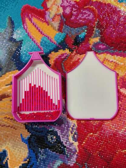 Smol Dragon Diamond Art Tray – Who Needs Washi Tape? Not You! – Our Smallest Dragon Tray in White Belly Colour Options