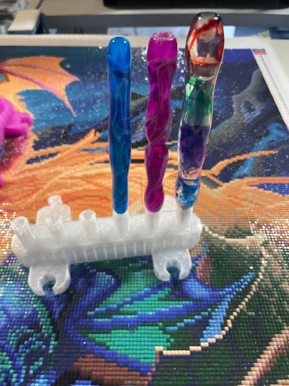 Porte-stylo Swirl Diamond Art pour vos outils de peinture diamant