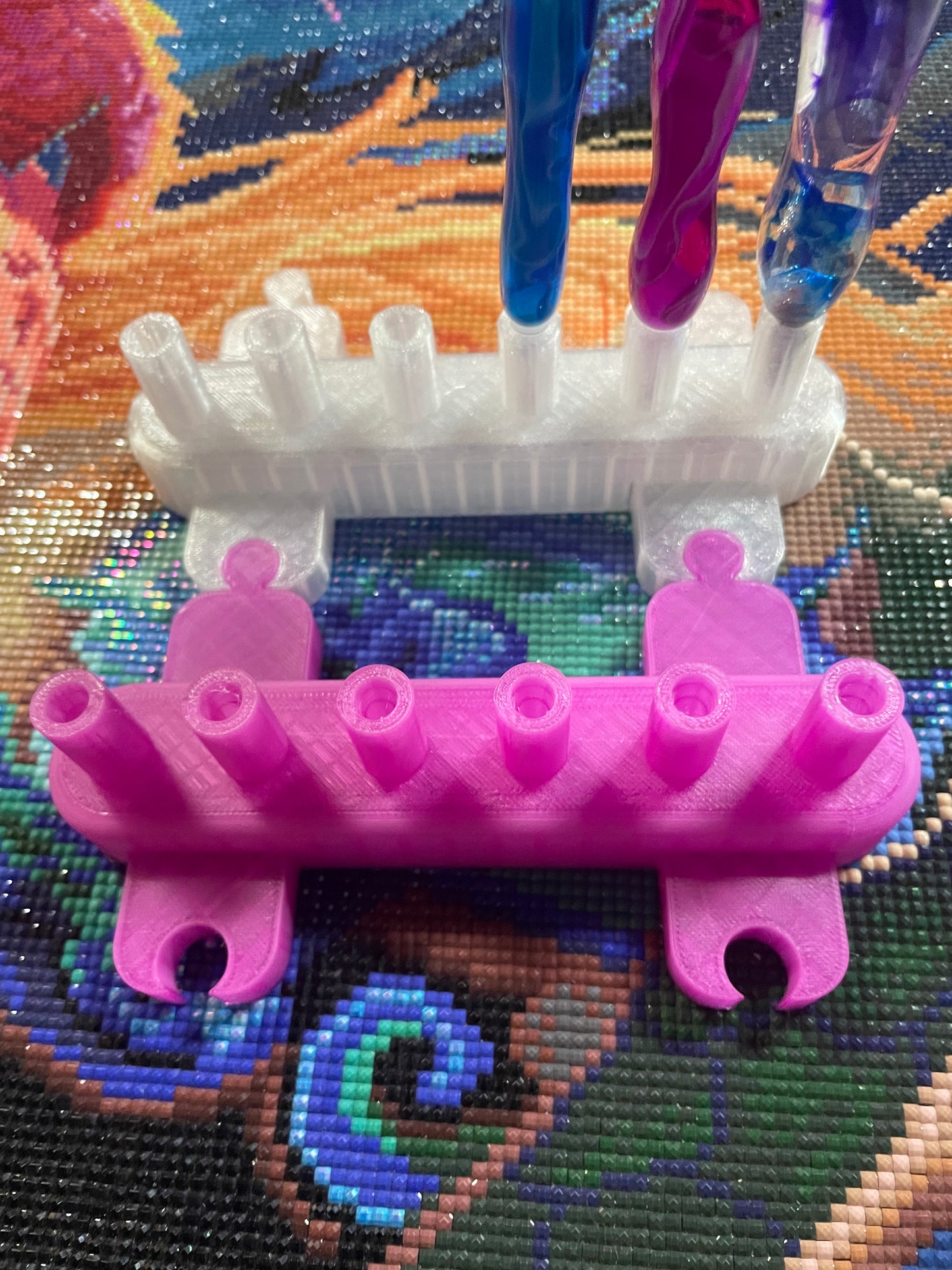 Porte-stylo Swirl Diamond Art pour vos outils de peinture diamant