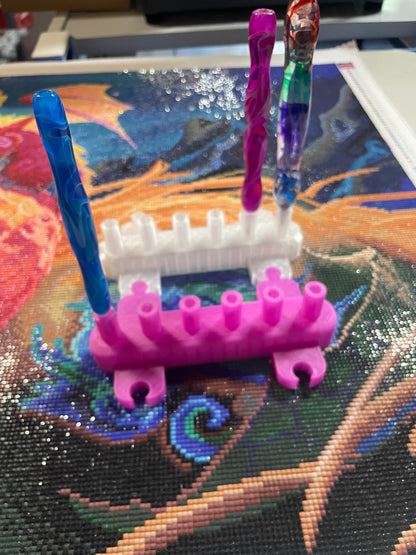 Porte-stylo Swirl Diamond Art pour vos outils de peinture diamant